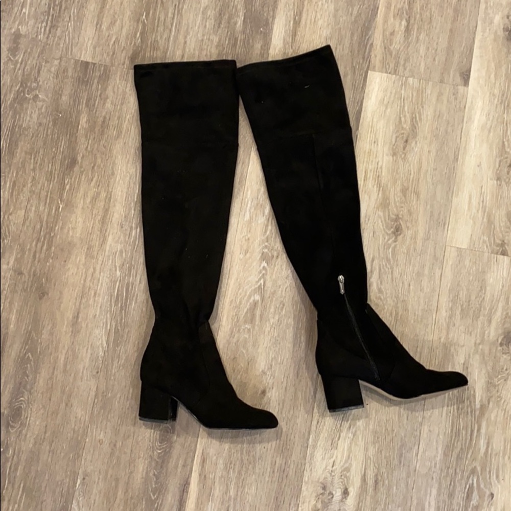 Black Sam Edelman over the knee boots size 6